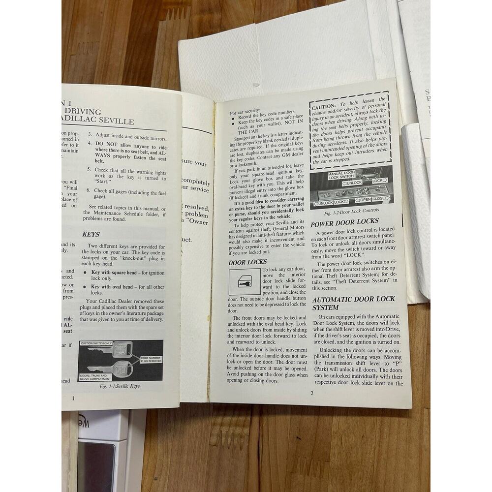 1983 Cadillac‎ Seville Owners Operator Manual Literature Including All Pictured - Picture 5 of 9